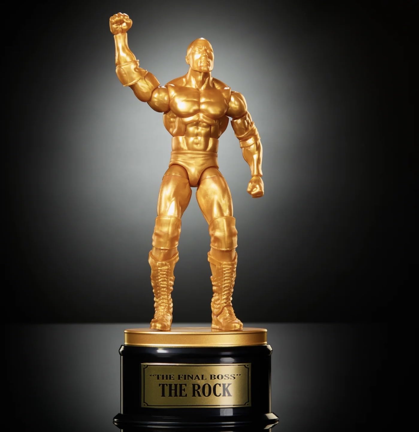 Amazon.co.jp: WWE ザ・ロック ザ・ファイナル・ボス ゴールド